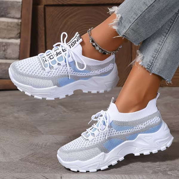 Breathable Mesh Walking Sneakers