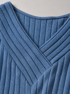 Women's Plus Size Relaxed Long Sleeve Casual Top