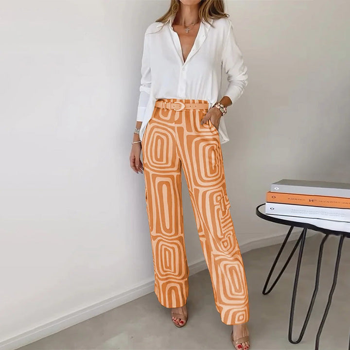 Conjunto Elegante de Dos Piezas