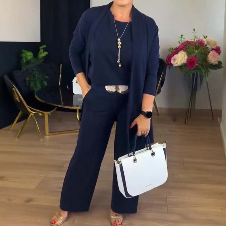 Elegant Three-Piece Coordinated Set