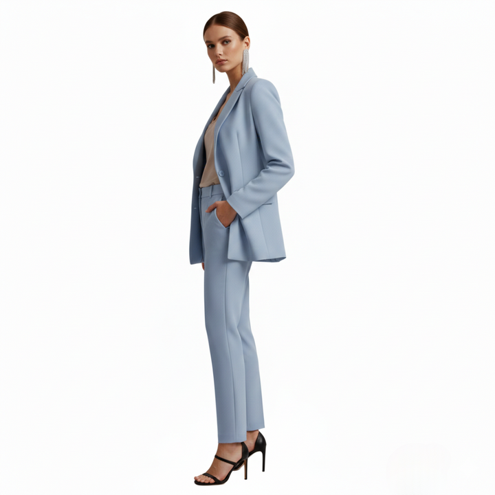 Tailored Double Breasted Suit Set