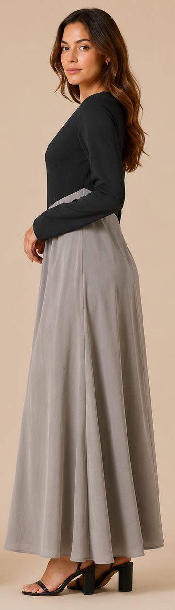 Classic Elegant Maxi Dress