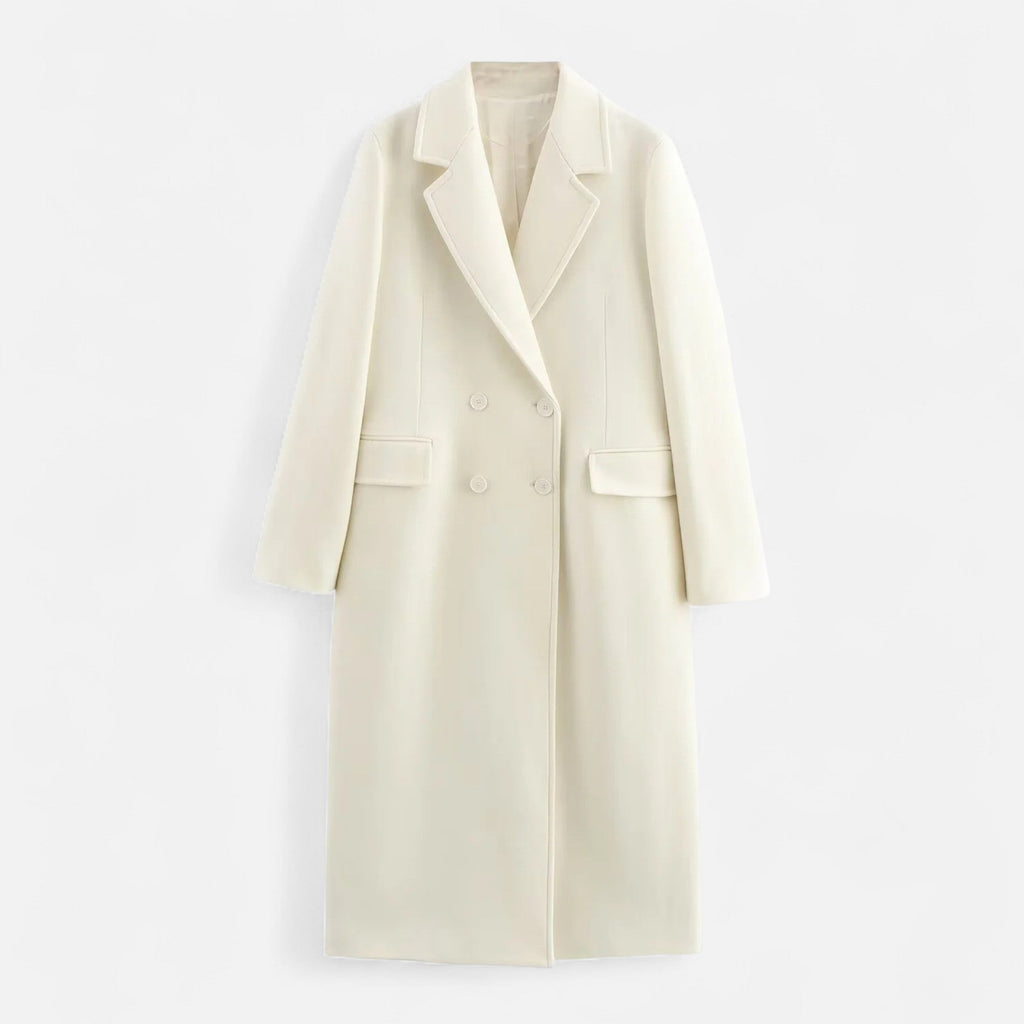 Abrigo trench elegante para mujer