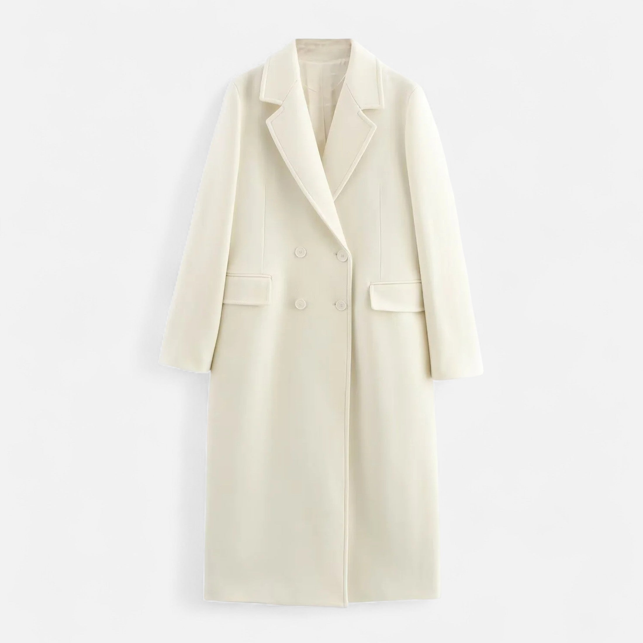 Abrigo trench elegante para mujer