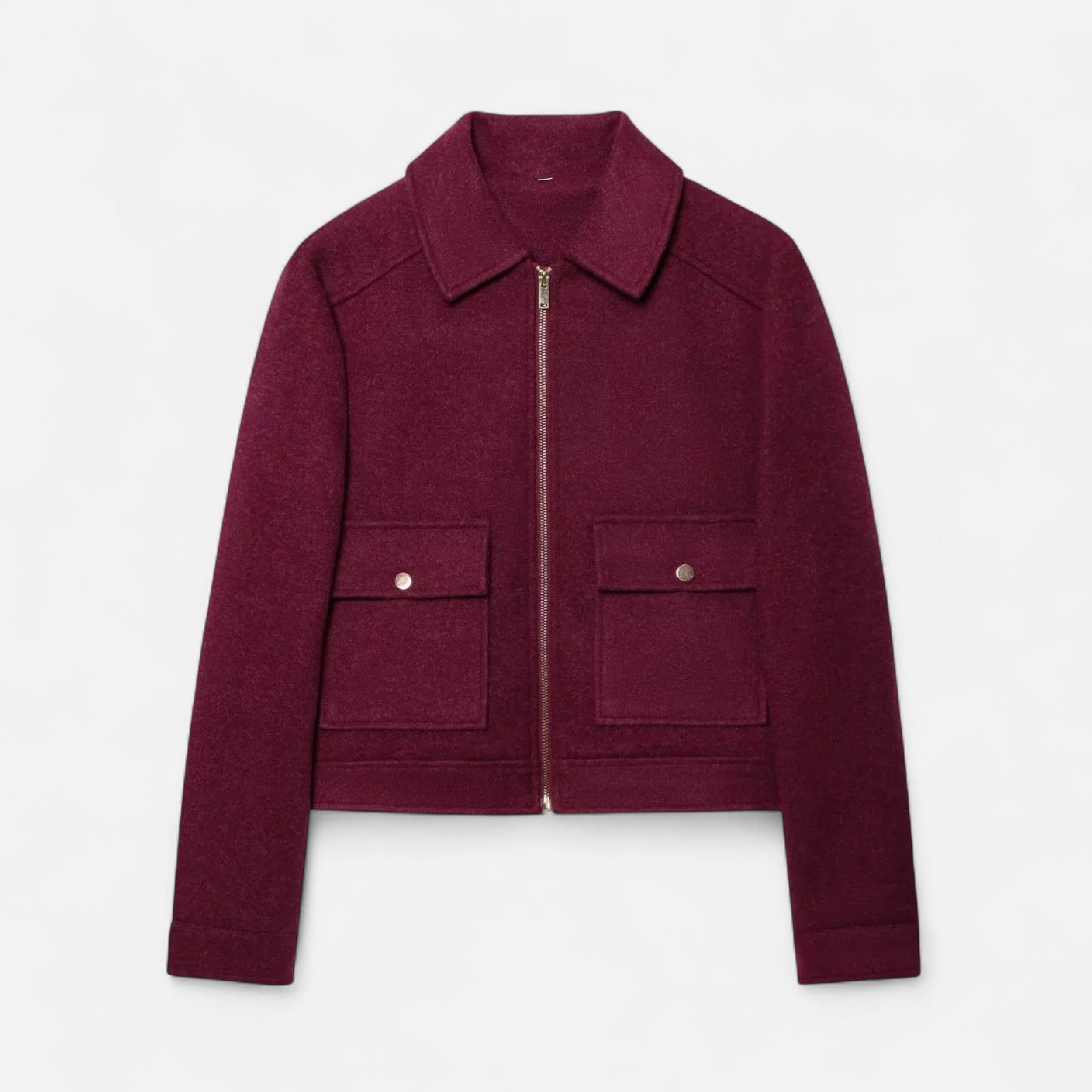 Women's Elegant Winter Zip Jacket